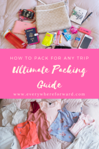Packing Guide, how to pack, packing advice