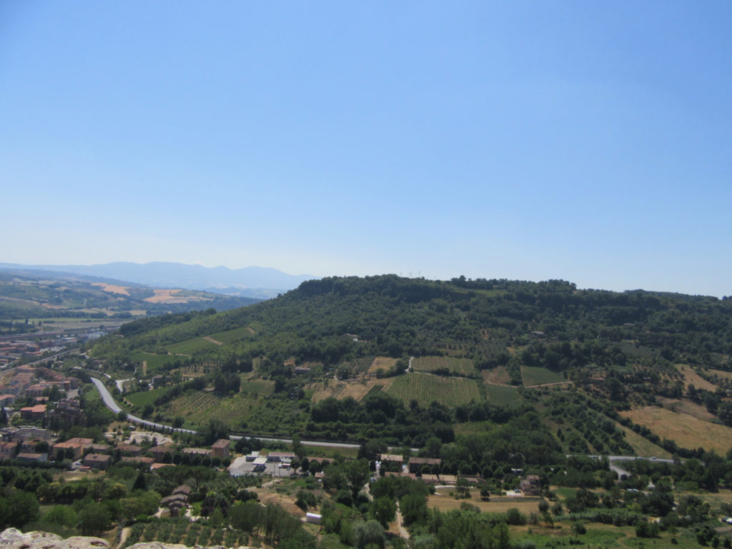 view from orvieto 