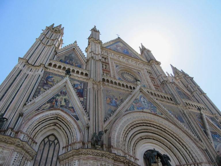 Front of Orvieto Duomo