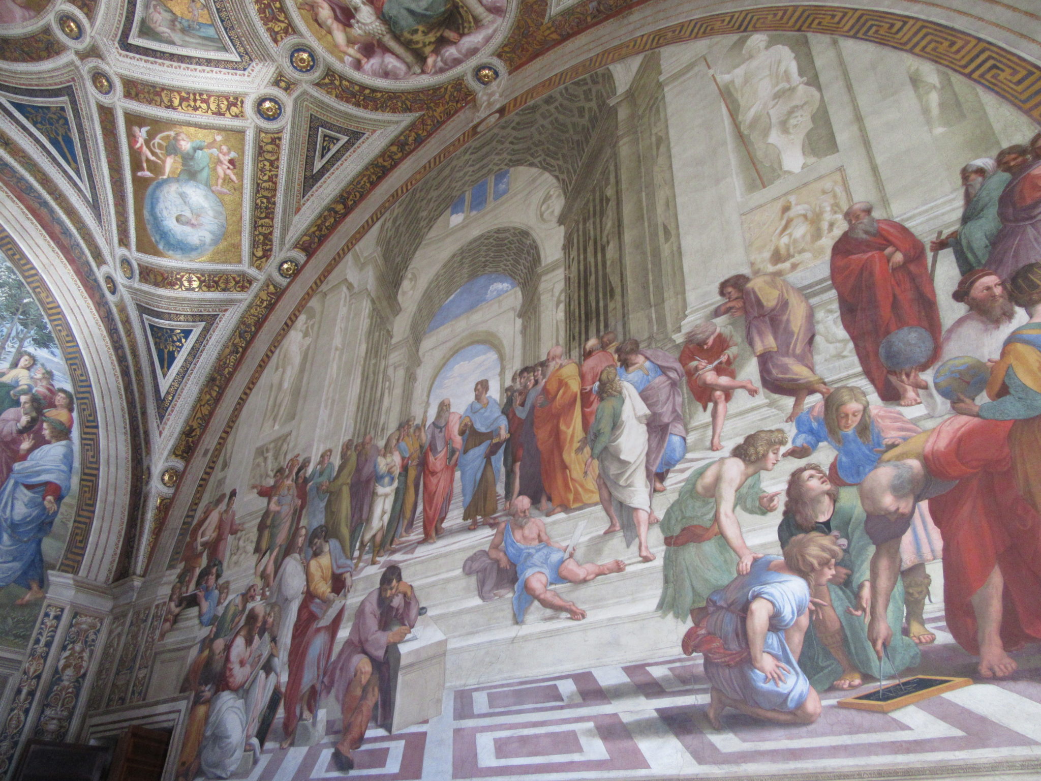 School of Athens the Vatican museum