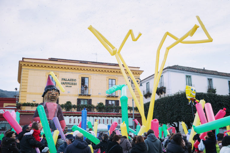 Celebrating Carnival in Sorrento, Italy
