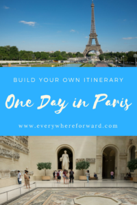 One Day in Paris Itinerary, Build your own itinerary, things to do in paris, paris bucket list
